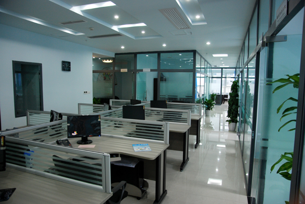 成華機械互聯網運營辦公室一角